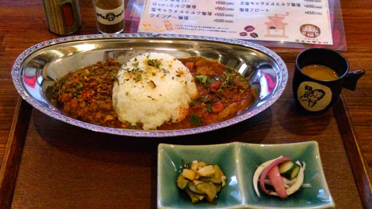 【神戸・春日野道】レトロな喫茶店がカレー屋さんに！：咖喱と珈琲 ニュータンバ